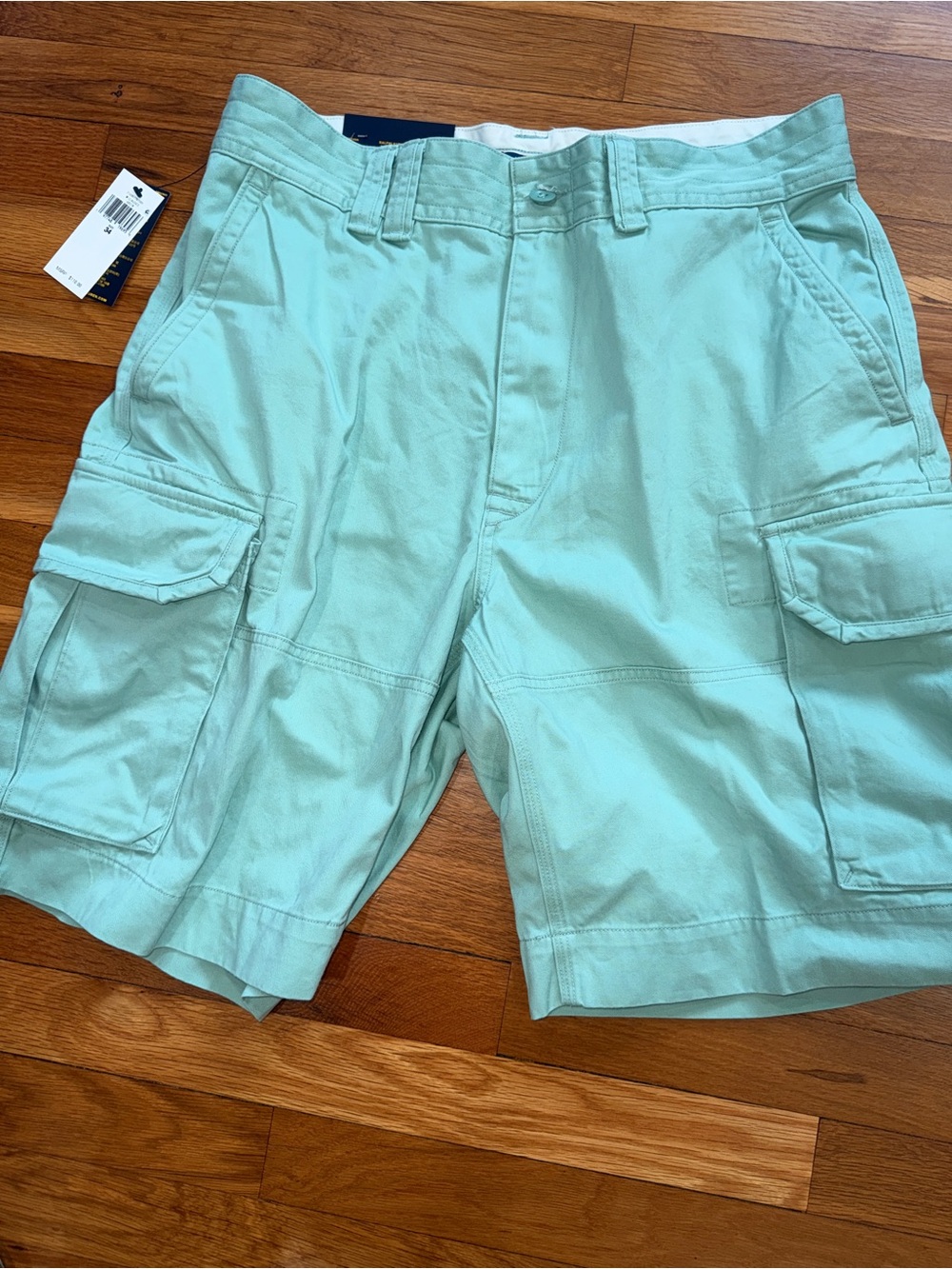 Ralph Lauren Men's Cargo Shorts in Mint
